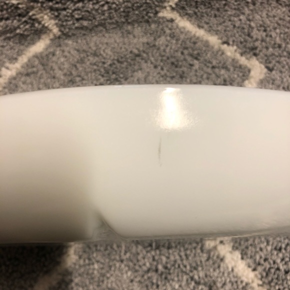 VINTAGE PYREX / opal divided 1063 serving dish - Picture 7 of 12